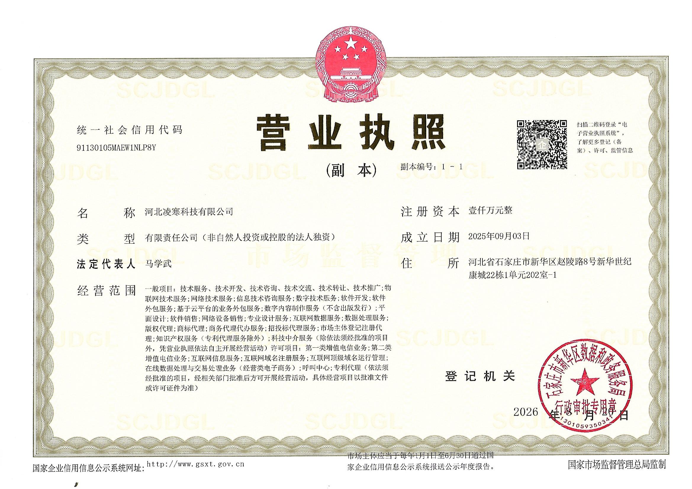 河北凌寒科技有限公司