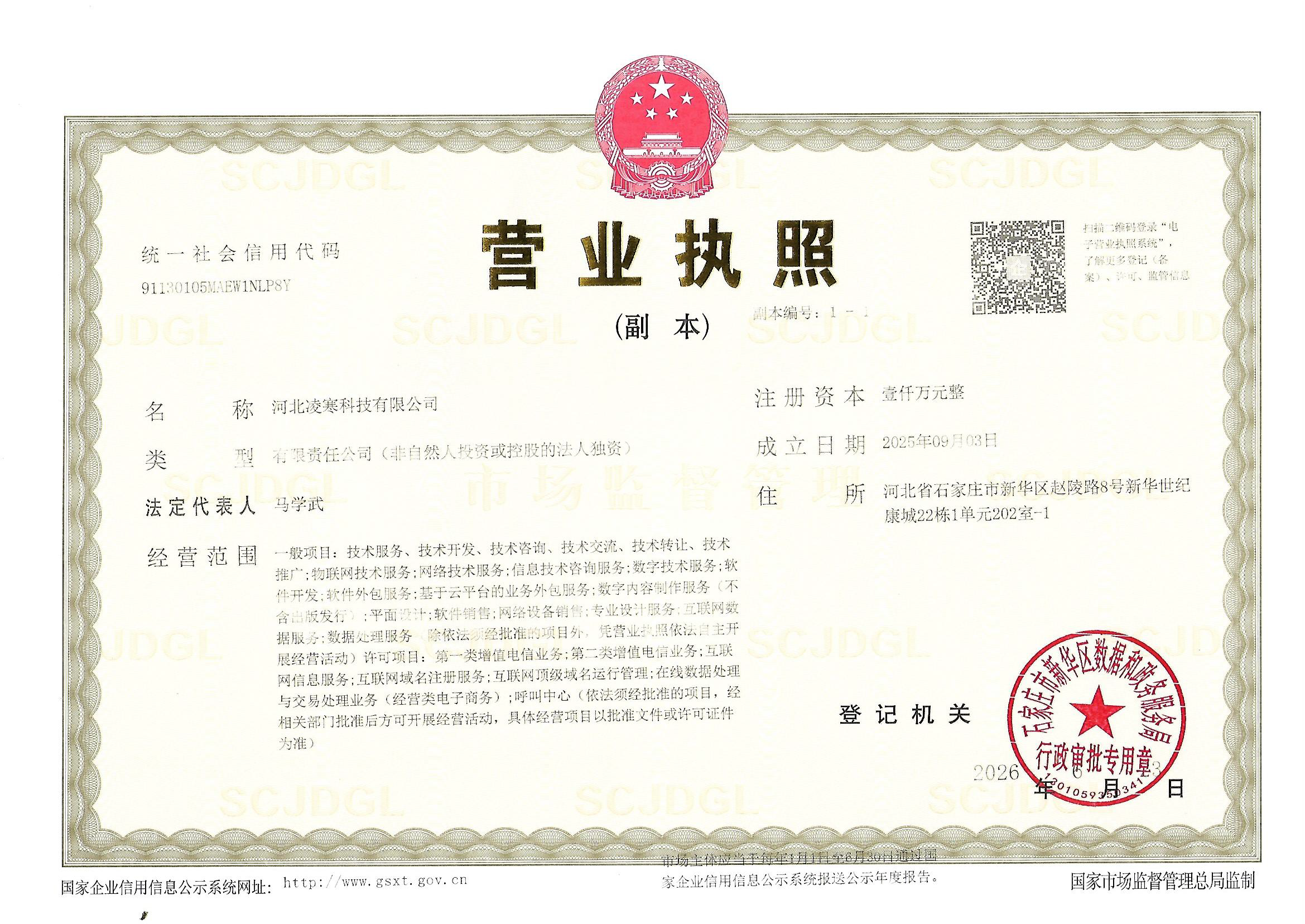 河北凌寒科技有限公司